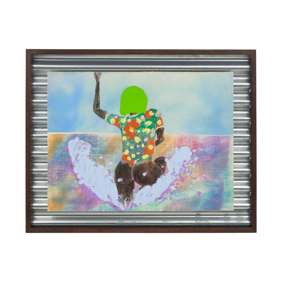 Alvaro Barrington, After Venus Grace Sam, 2024 framed